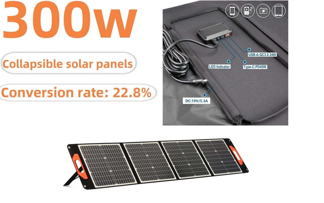 UB-300 Panneaux solaires imperméables à l'eau de 300 W La dernière technologie pour l'énergie renouvelable en 2024
