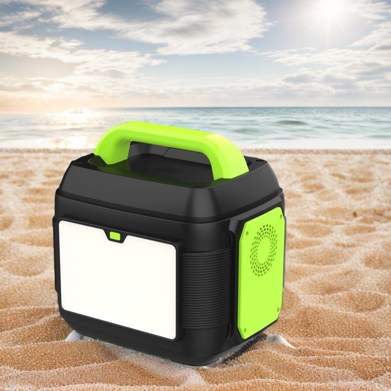 600W stockage d'énergie alimentation mobile d'urgence avec batterie de 300W et chargeurs solaires de 200W