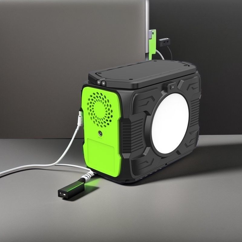 Générateur de stockage d'énergie de 200 W, centrale électrique portable rechargeable avec sortie QC3.0