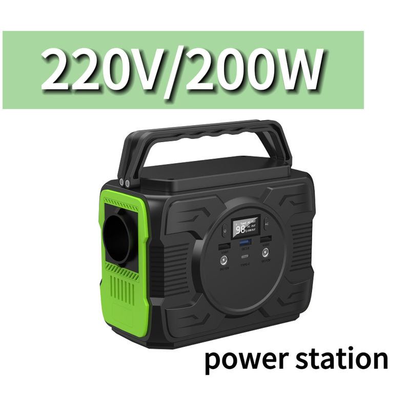 Mini-puissance électrique portable de 200 W avec sortie Ec5 12V/200-300A et capacité nominale 173wh