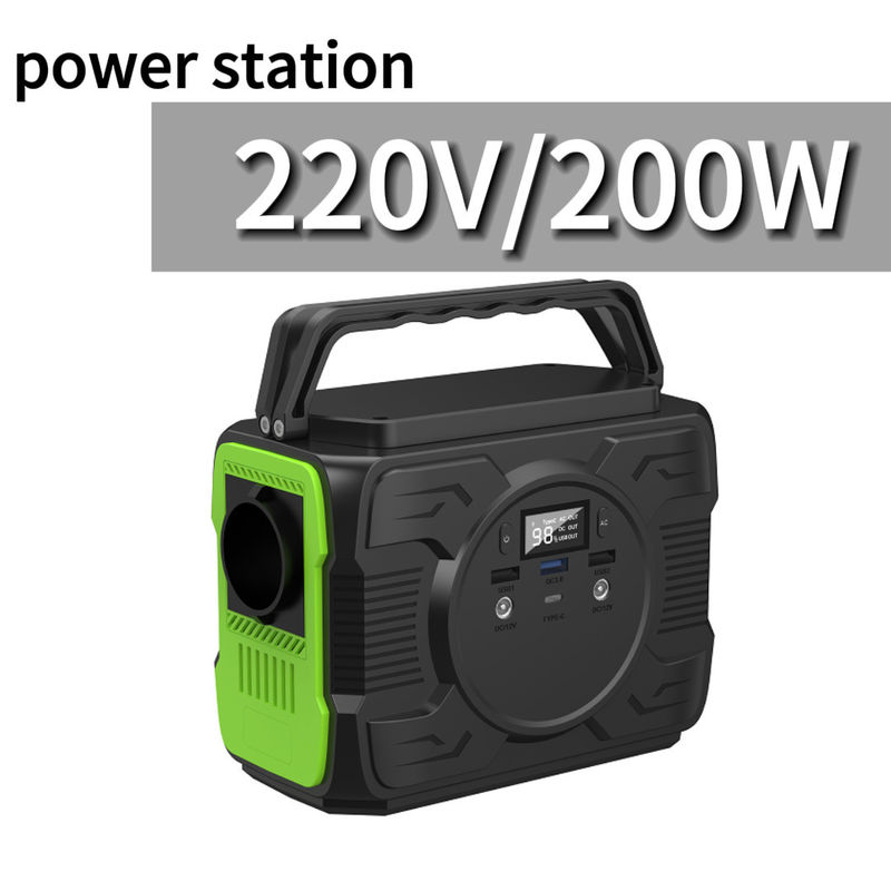 Pack électrique portable pour CPAP / réfrigérateur / pêche / ordinateur portable 200W LiFePO4 Pack de batterie S2X-173