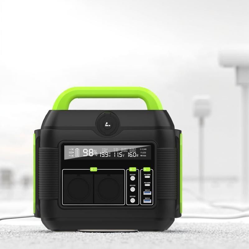 Station électrique rechargeable de 600W pour le stockage extérieur d'énergie solaire Portable et durable