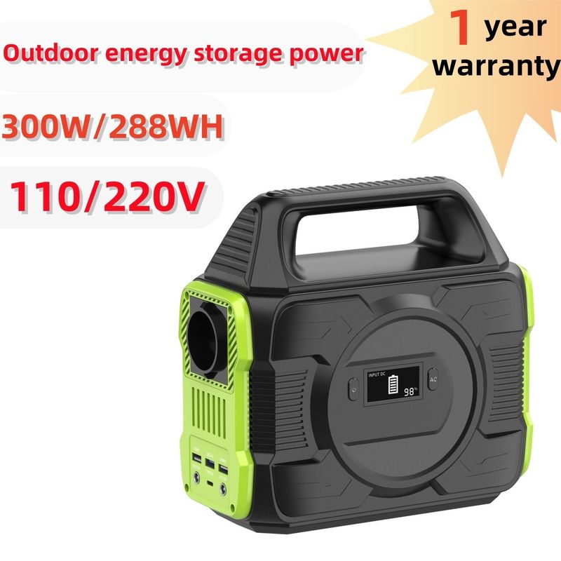 Système d'alimentation du générateur solaire portable USB de 300 W pour les situations d'urgence ou de voyage