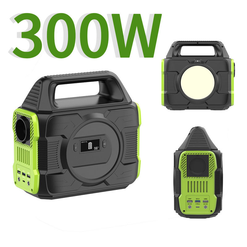 Banque d'alimentation solaire essentielle extérieure de 300W à 600W avec MPPT et batterie au lithium