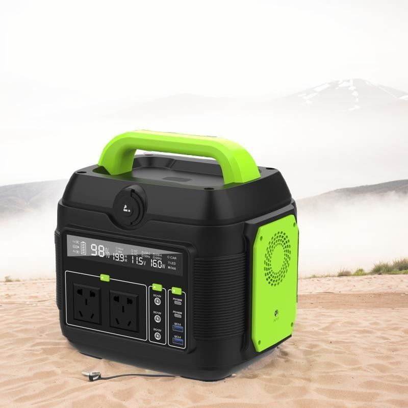 Générateur d'urgence portable recyclable de 600W haute puissance pour la recharge extérieure et domestique