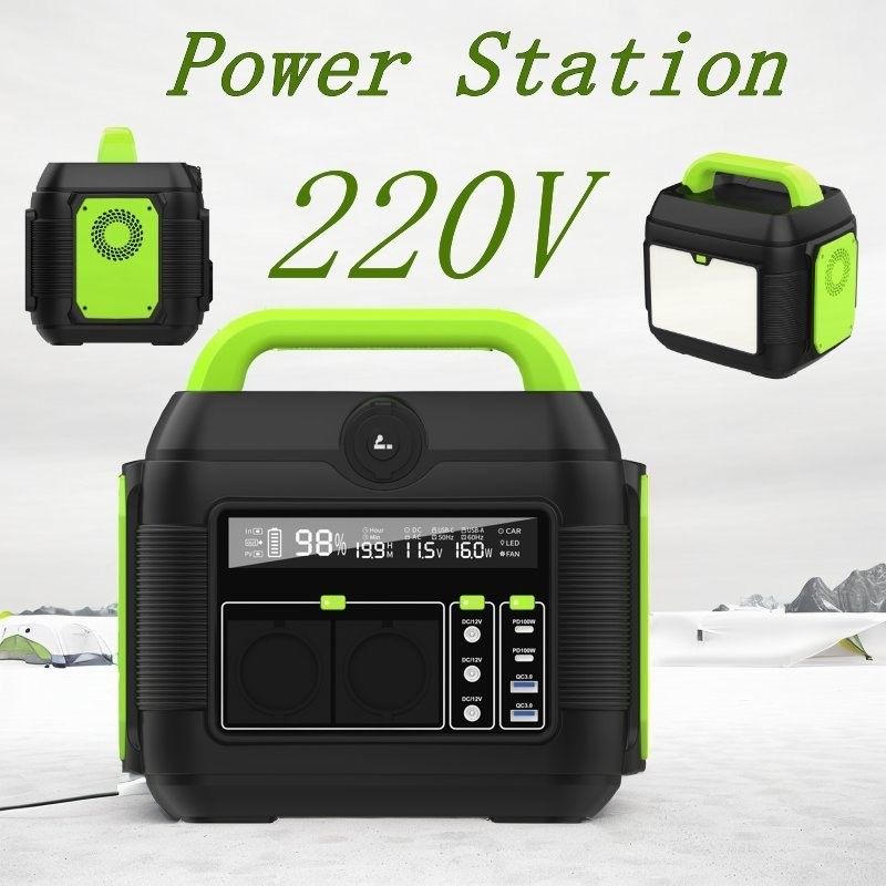 Production de puissance élevée 220V Énergie mobile Balcon solaire centrale électrique portable pour le marché européen