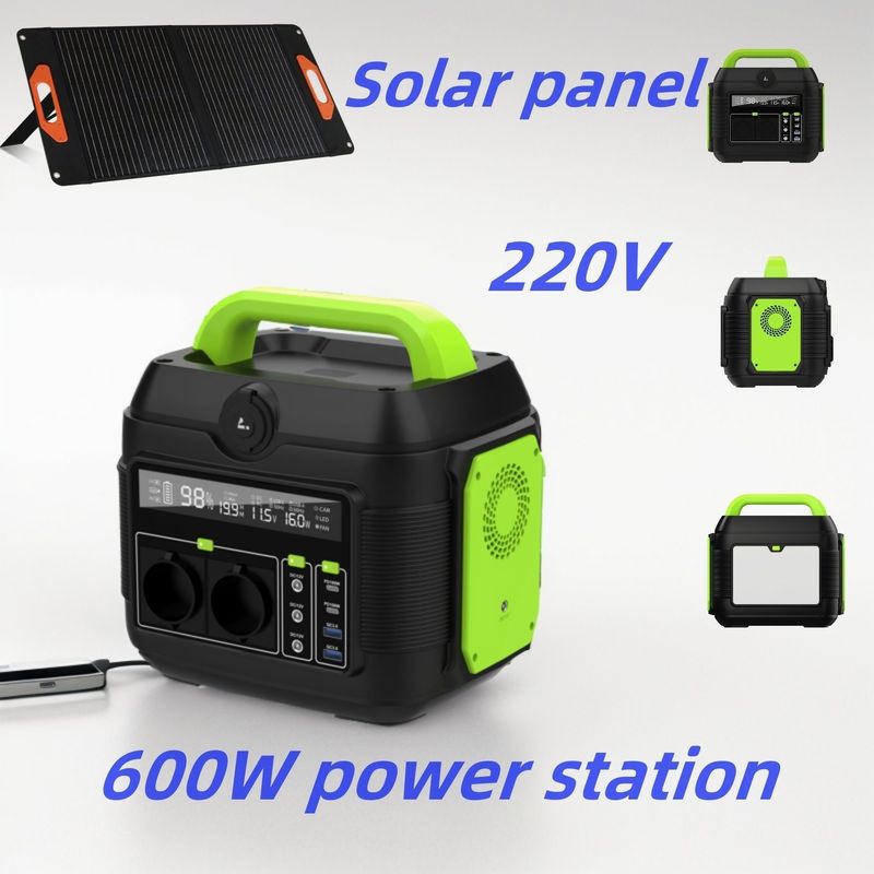 Énergie de stockage d'énergie solaire portable pour station de recharge de téléphones mobiles UAV 258*212*249mm