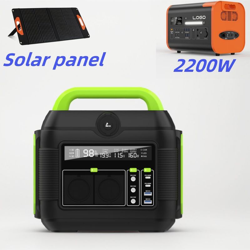600W station d'alimentation électrique mobile extérieure batterie au lithium portable avec 576wh Capacité