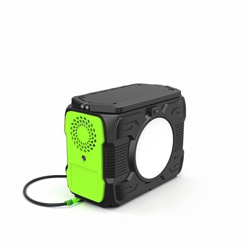 Centrale électrique portable multifonctionnelle de 200 W avec prise 220 V UK/US/EU et capacité 173 wh