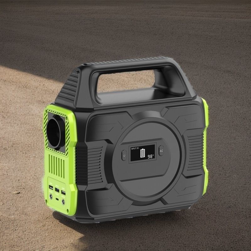 Générateur solaire rechargeable de 300 W pour électricité mobile d'urgence extérieure pour petits ménages