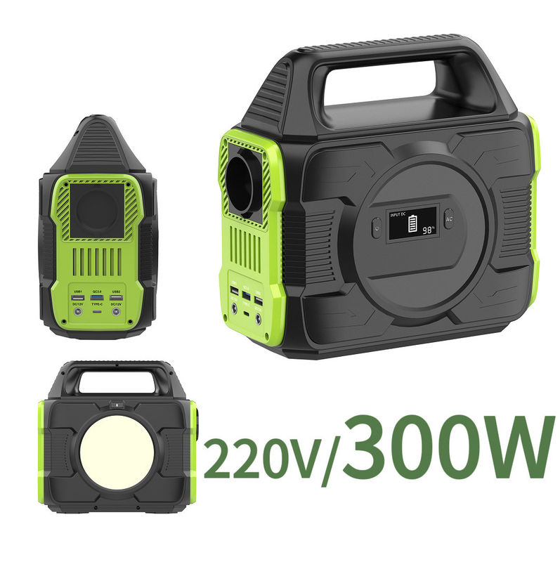 Générateur de station solaire de 300W Banque d'énergie solaire portable pour fonctionnalités personnalisées