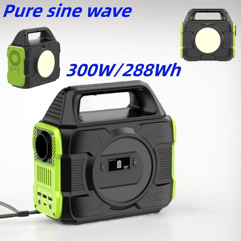 Activez vos aventures en plein air avec une batterie solaire de 300 W et une puissance de sortie