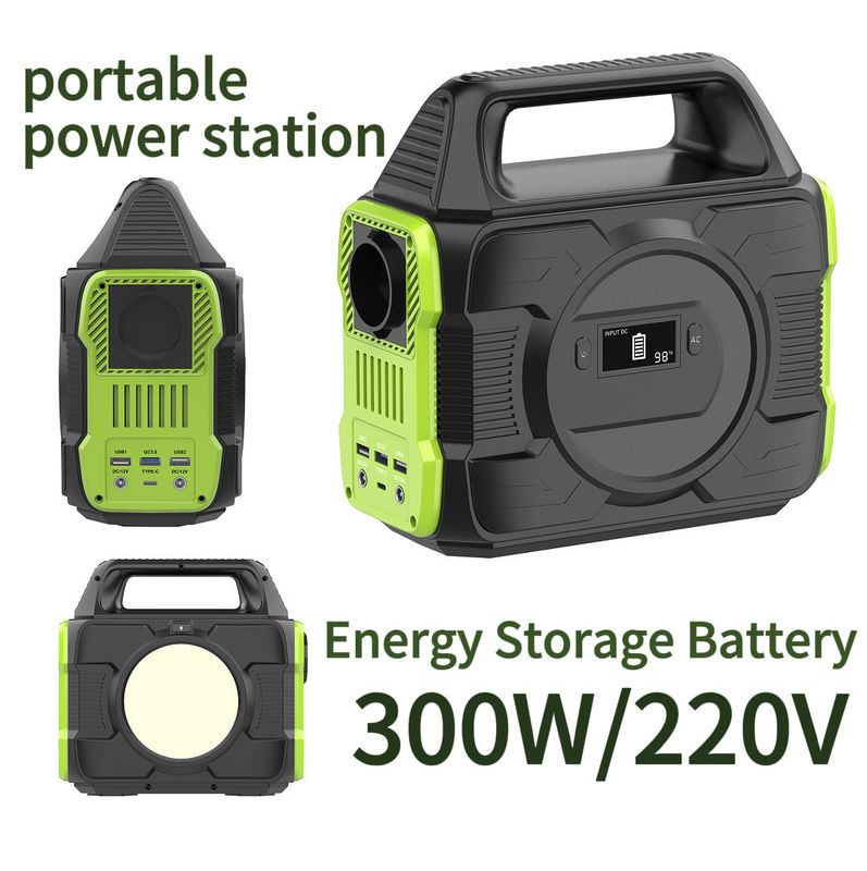 Chargeur de panneau solaire mono silicium portable de 300 W pour batterie pliable pour camping extérieur