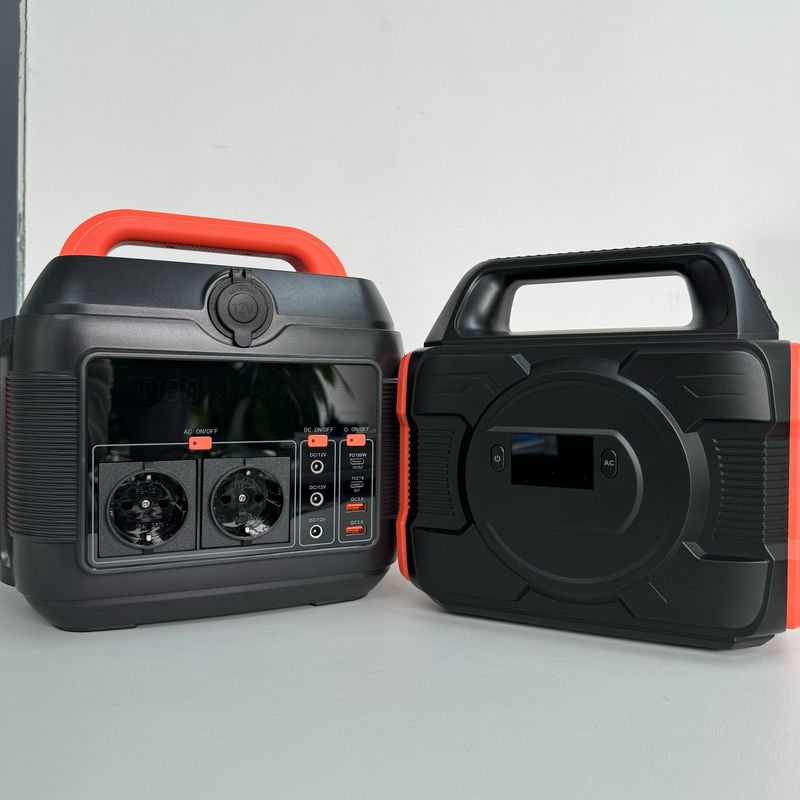 Station de recharge de voiture portable avec lumières LED Générateur mobile