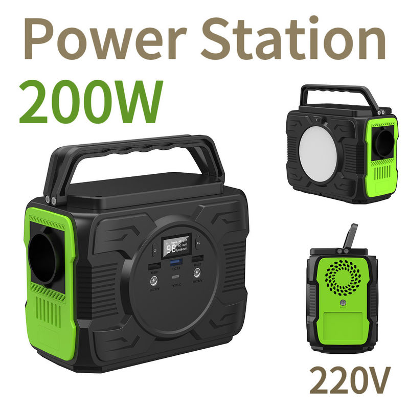 Générateur solaire portable de 200 W avec batterie