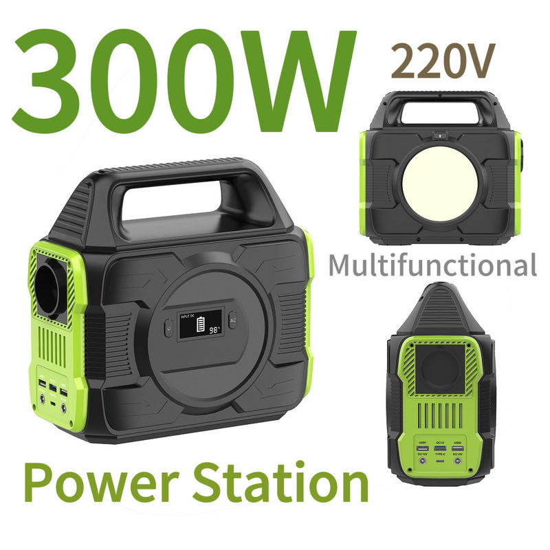 300W 220V Produit magnétique centrale électrique batterie solaire Produits portables MPPT Recyclable