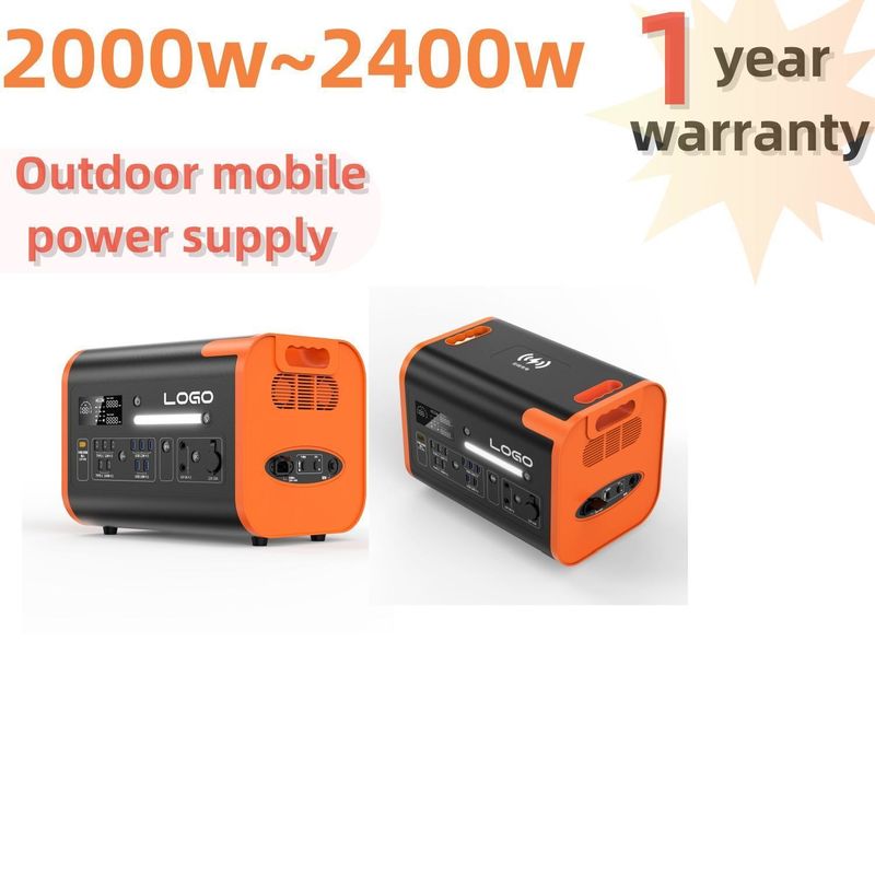 Produits noirs 2024 2000W/2200W/2400W Centrale électrique portable Générateurs solaires pour la maison