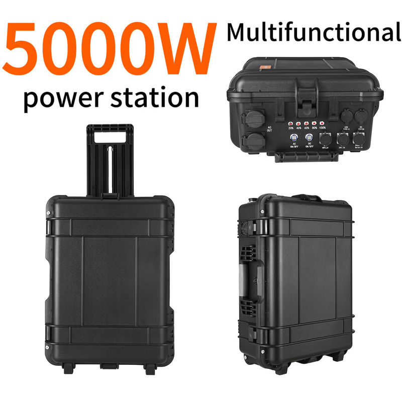 Restez chargé n'importe où 8000W Puissance maximale Station solaire portable pour les aventures en plein air