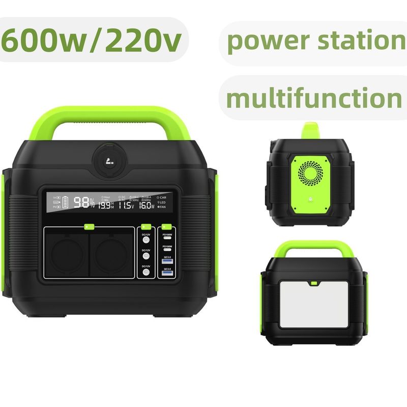 Générateur solaire portable de 600 W pour la centrale électrique mobile S6 Rechargeable et léger
