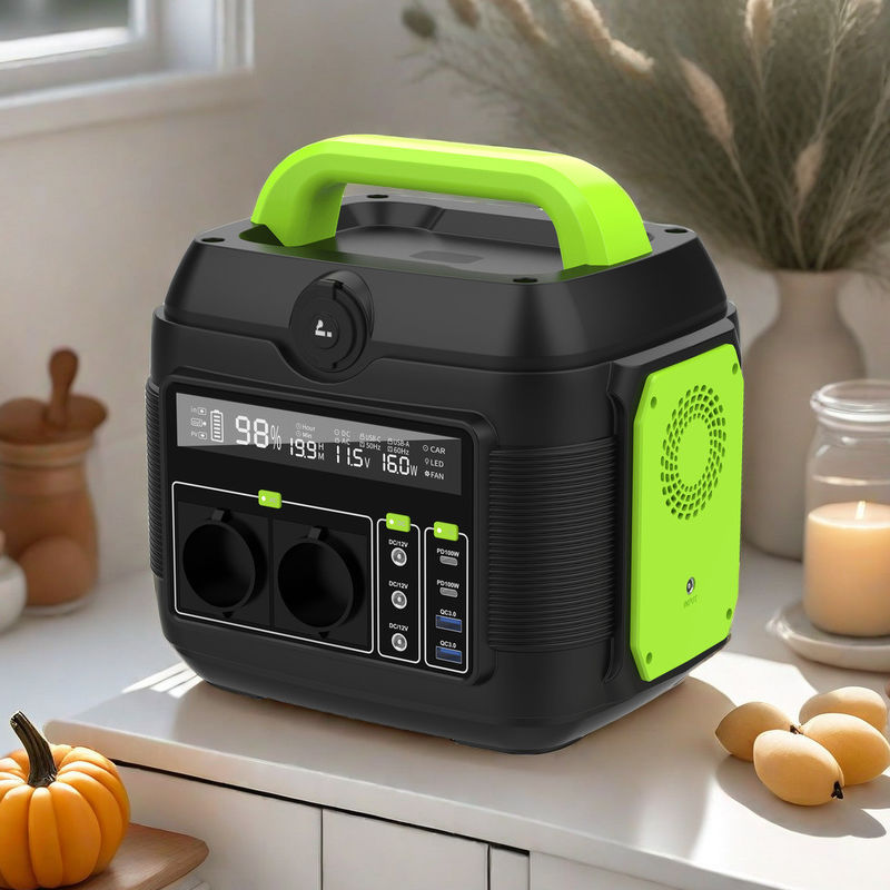 Station électrique portable 300W 500W 600W 1200W 2200W pour la recharge pendant le camping pêche