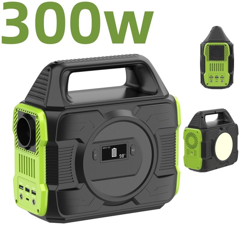 Un camping en plein air 200W/300W/600W Générateur portable de centrale solaire de stockage d'énergie