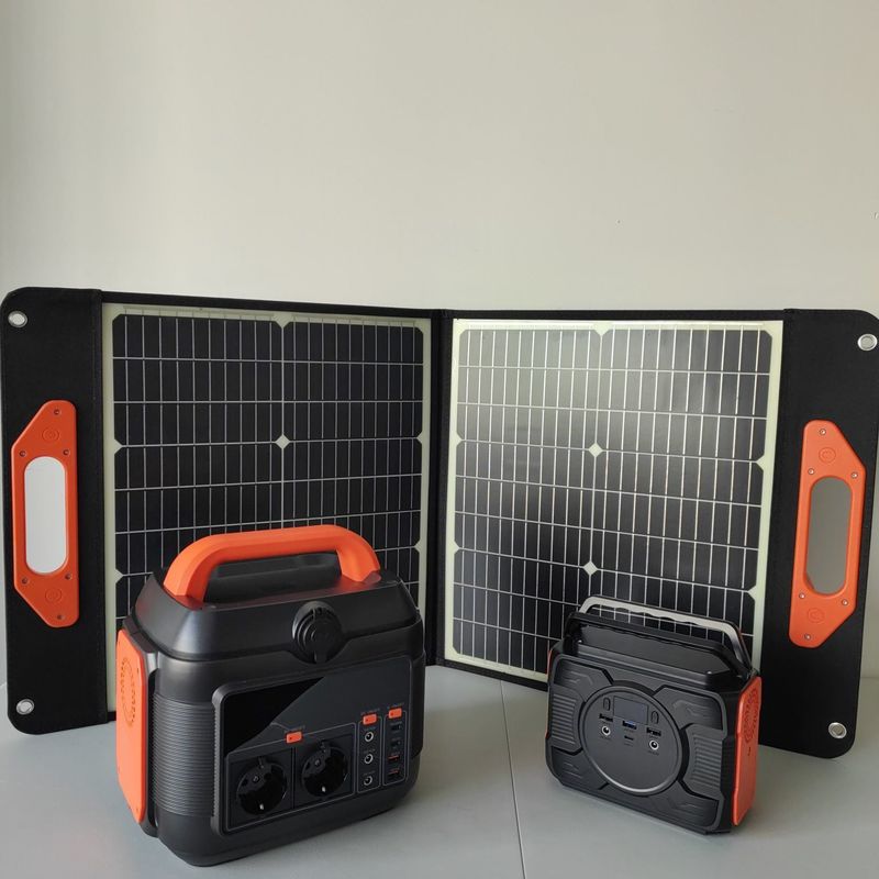 Générateur solaire portable de 200 W avec USB1/USB2 à l'exportation et une capacité nominale de 173 wh
