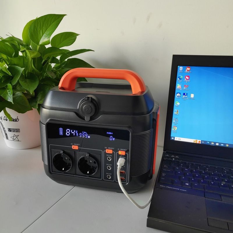 600W/576wh centrale électrique portable multifonctionnelle directe avec sortie Pd27W de type C2