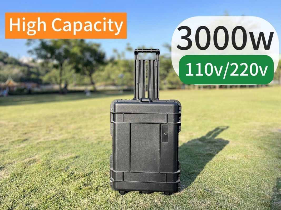 6000W Puissance maximale 300W/600W Énergie solaire assortie Station électrique portable pour l'extérieur