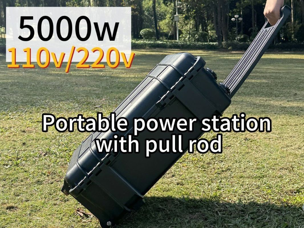 3000W 4000W 5000W Portable Générateur solaire Banque d'alimentation pour toutes les prises 6-7h Temps de charge