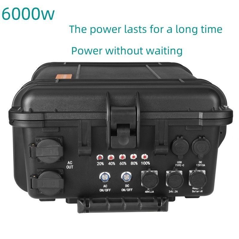 Générateur solaire portable à batterie au lithium ternaire