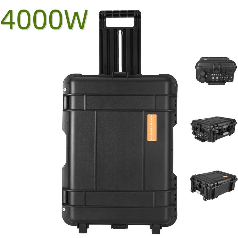 Générateur solaire portable à pile au lithium LiFePO4 de 8000 W de puissance maximale pour les activités en plein air
