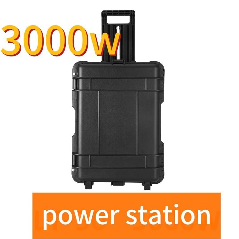 AC Pure sortie d'onde sinusoïdale haute capacité 110V/220V Station électrique pour la maison ou le camping extérieur
