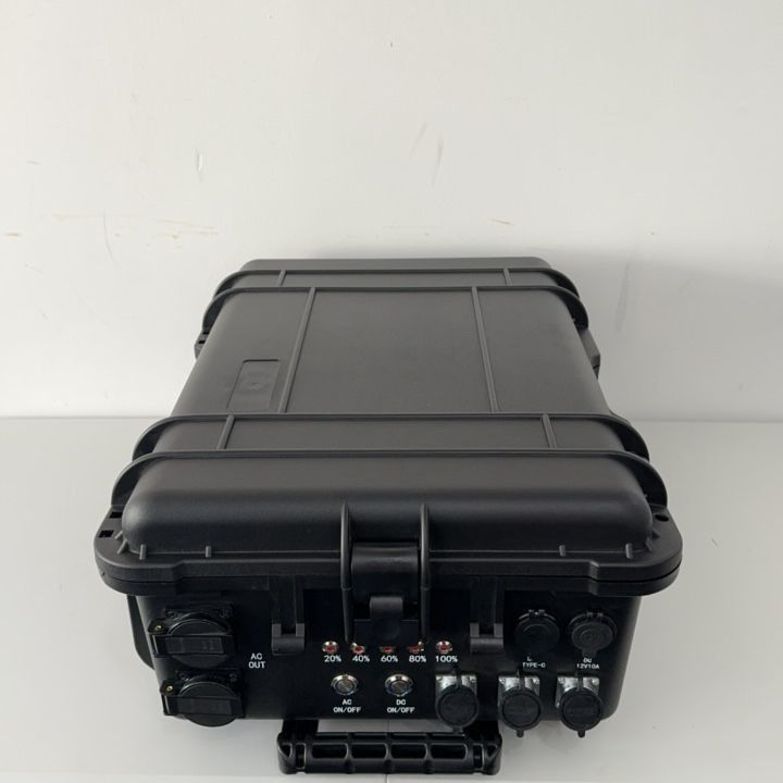 15A Max courant de sortie CA centrale solaire portable 4kw batterie LiFePO4 avec LT-40
