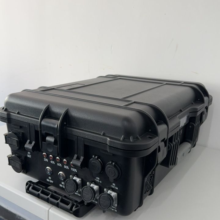 Temps de chargement de 6 à 7 heures Pack de batterie LiFePO4 pour camping CPAP Auto RV Générateur solaire 4000W