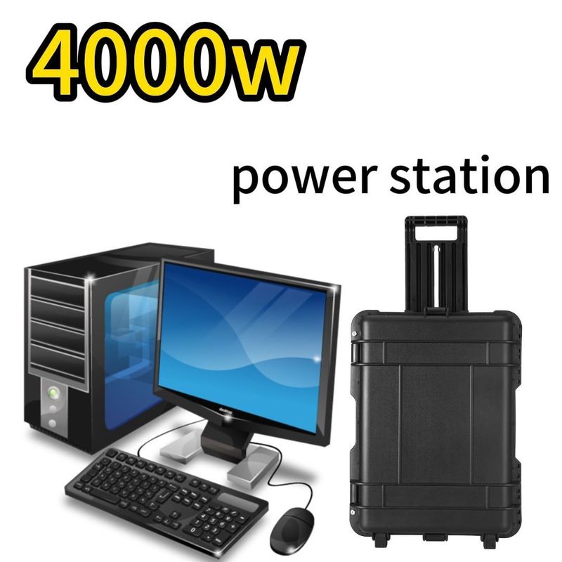 3840wh Banque de recharge mobile LT-40 pour batterie LiFePO4 de 4 kW