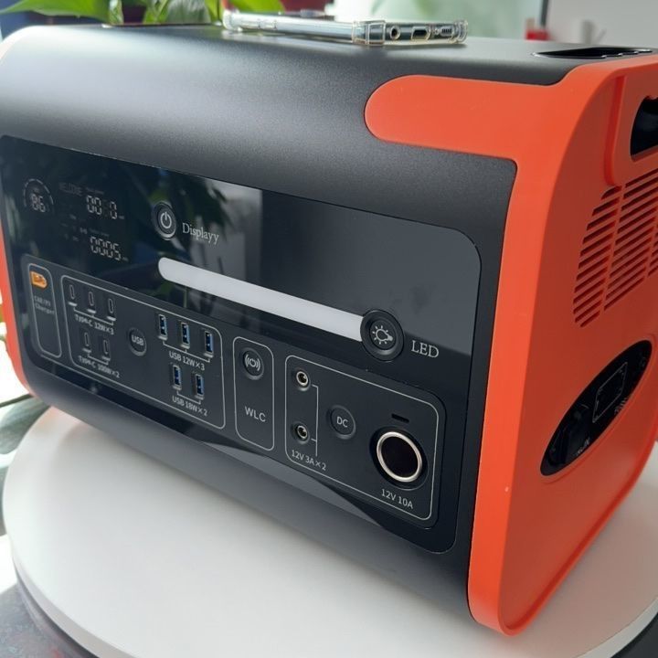 600W 2000W centrale électrique portable Générateur solaire pour camping coupure de courant d'urgence