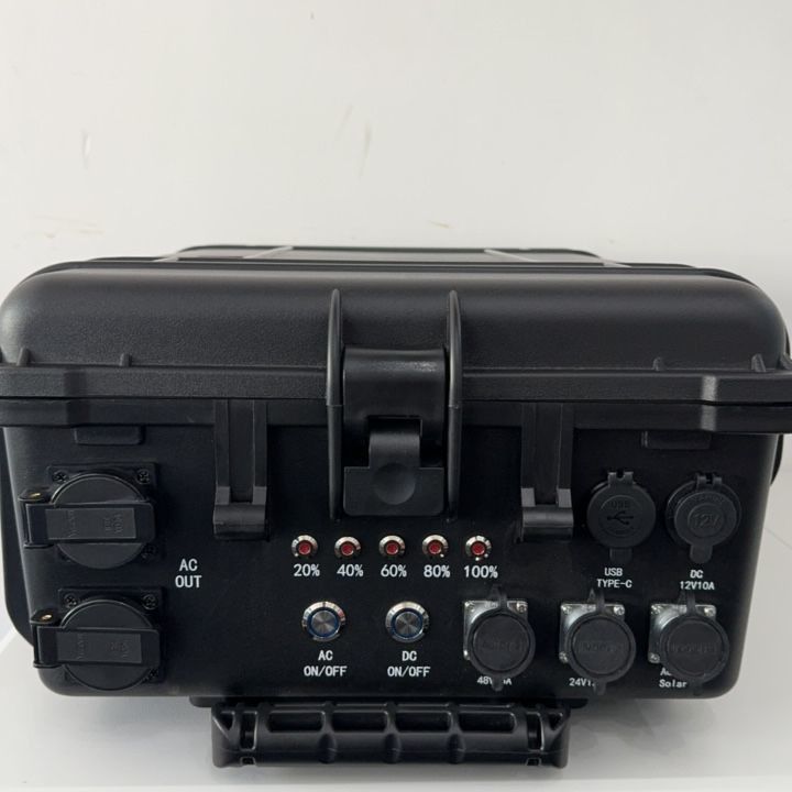 Générateur de puissance d'urgence à grand moteur portable de 3000 W pour une énergie de sortie de courant alternatif de haute puissance