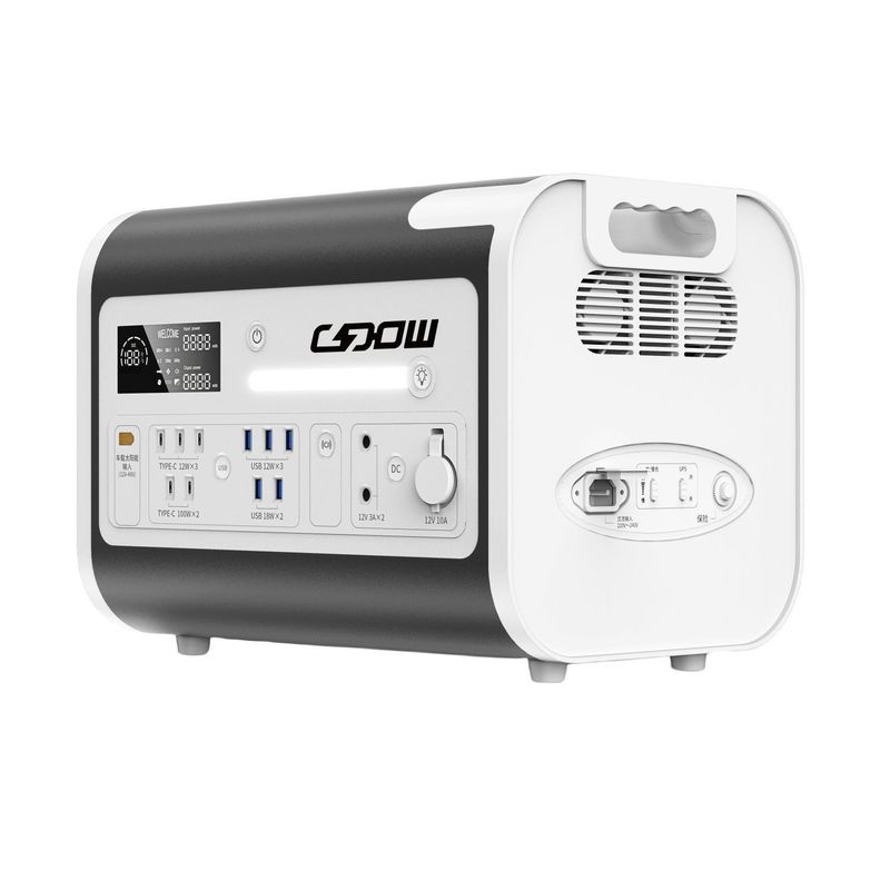 AT22 800W centrale électrique solaire mobile pour une charge rapide et un fonctionnement silencieux