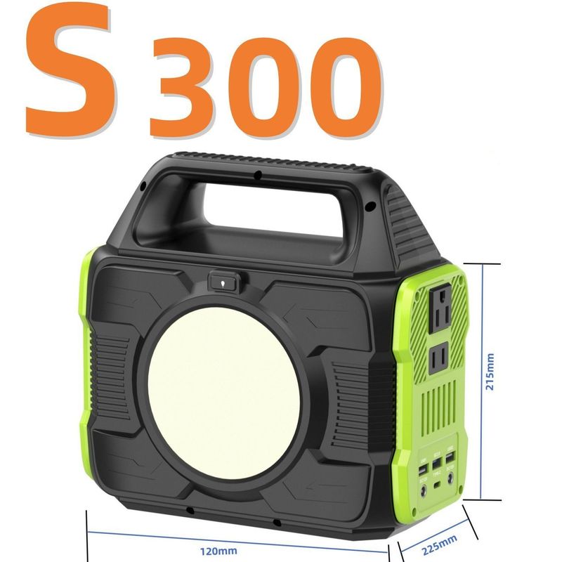 Mini centrale électrique portable de 300W Puissante et personnalisable pour une réserve d'énergie d'urgence