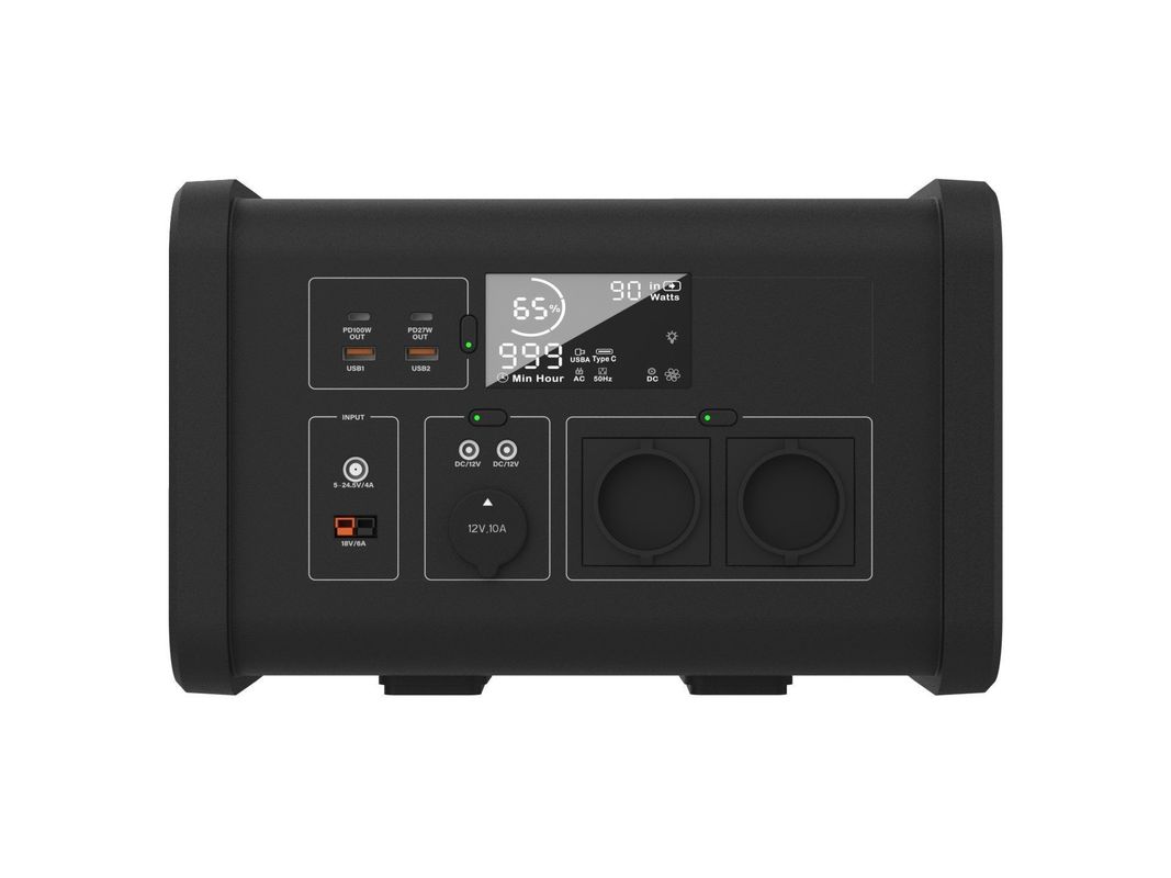 C- 40 ordm AC sortie ondes sinusoïdales centrale solaire portable pour camping en plein air