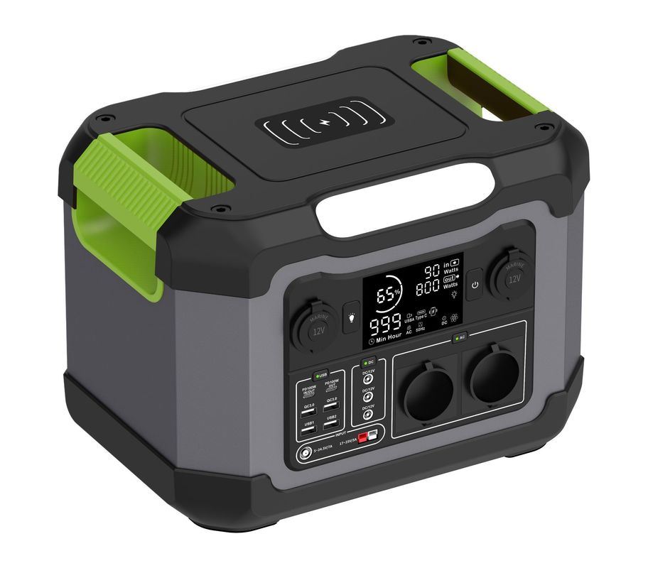 Station électrique portable de 230 V avec générateur solaire rechargeable sans fil