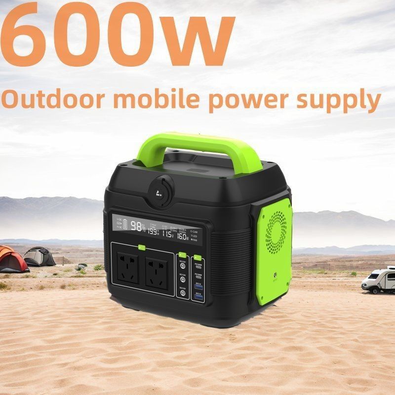 Générateur de centrale solaire de 600W/160000mAh AC110V 220V pour le stockage d'énergie en plein air en camping