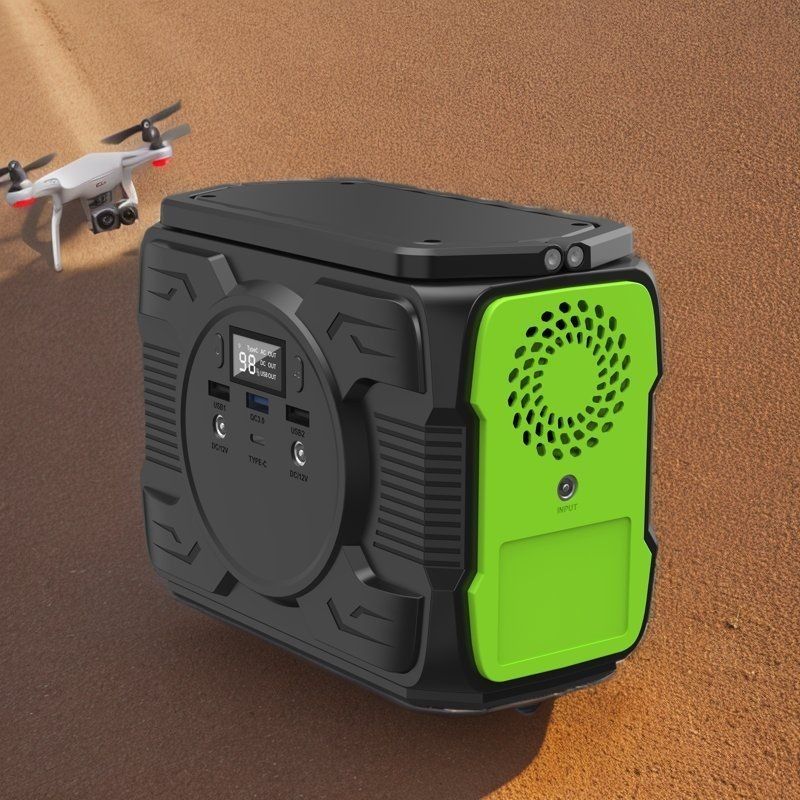 200W 48000mAh Mini Li Ion Pure Sine Wave Poids léger alimentation électrique mobile