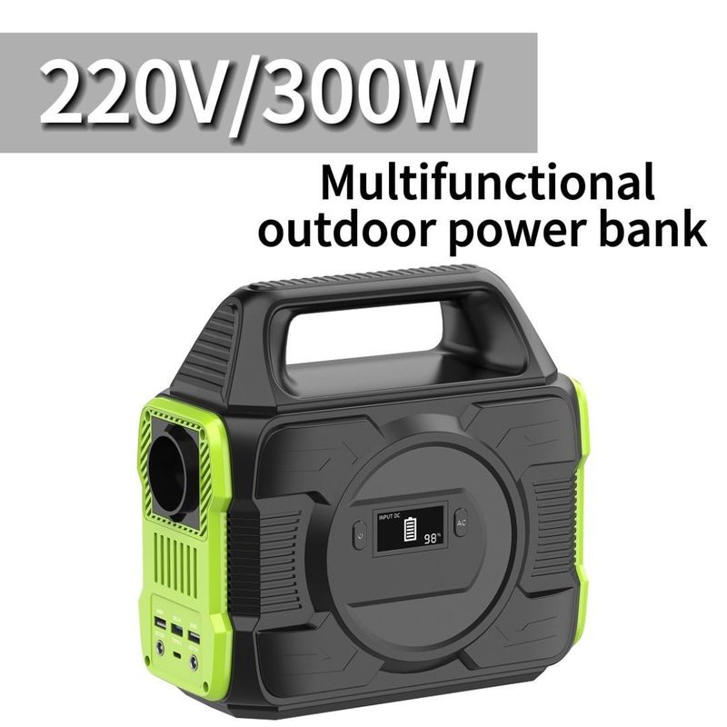 300W 220V Chargement solaire trésor pour le camping à domicile batterie au lithium portable