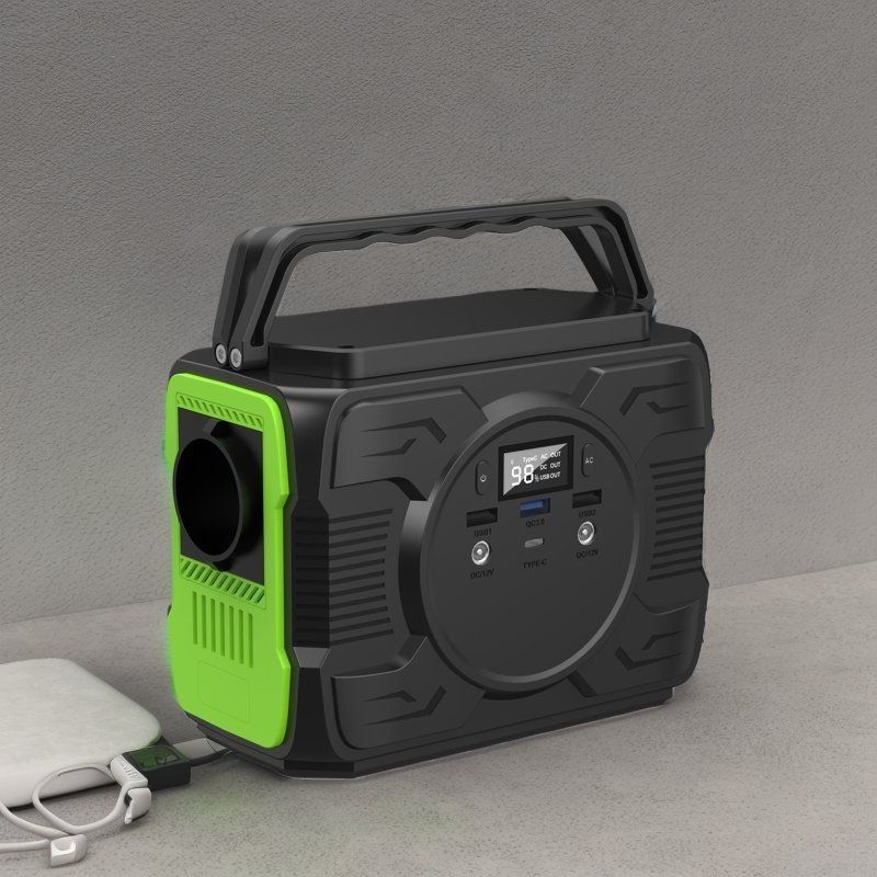 Réfrigérateur de camping en plein air Drone Grill Toaster Générateur de RV 200W Stockage d'énergie Puissance avec batterie au lithium ternary 48000mAh