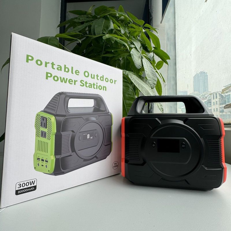 AC Socket Us S3 300W Station électrique portable d'urgence pour le ménage avec conception portable