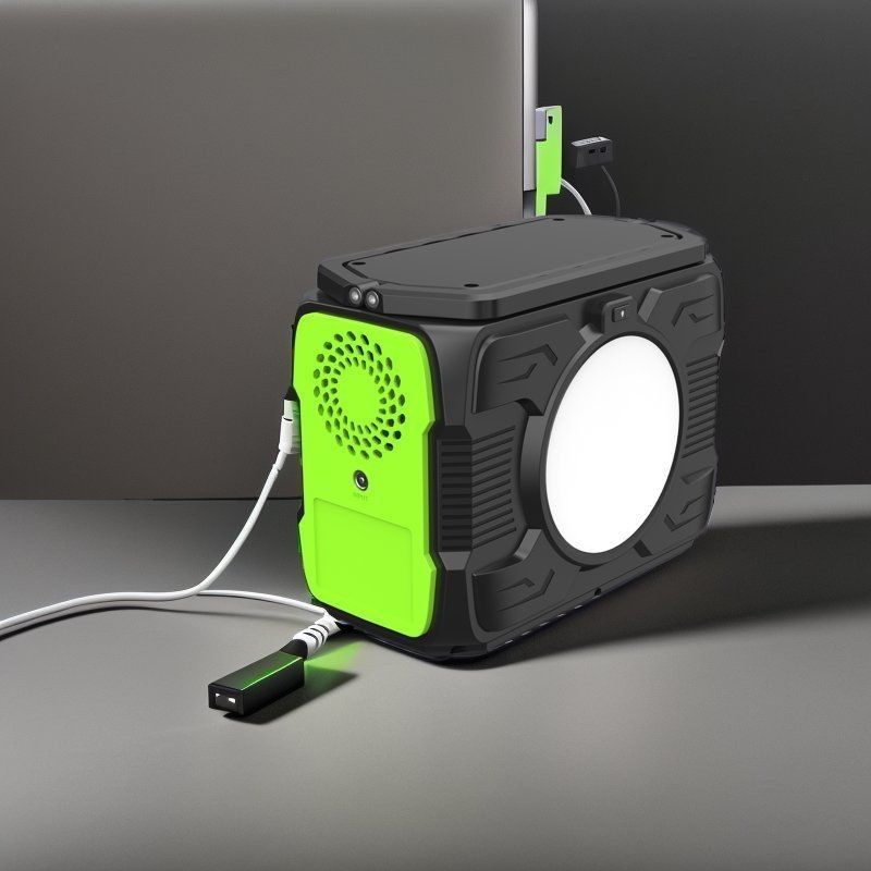 Marché d'Amérique du Sud Centrale électrique portable rechargeable de 200 W avec batterie lithium-ion