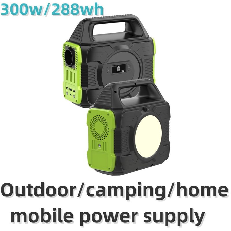 Générateur solaire rechargeable de 300 W pour centrale électrique portable et chargeur de téléphone portable