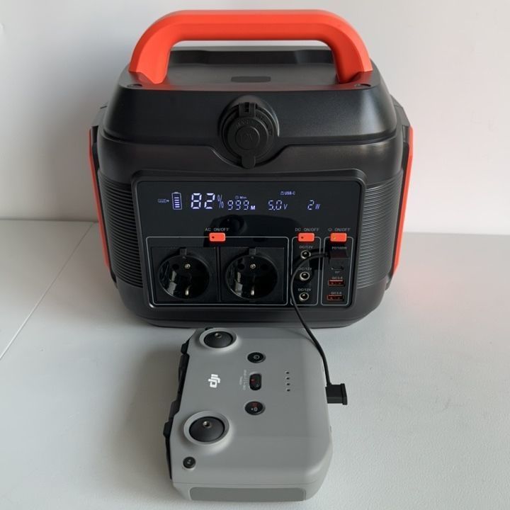 MPPT Puissance 600W Batterie au lithium portable Station électrique mobile extérieure CA 220V