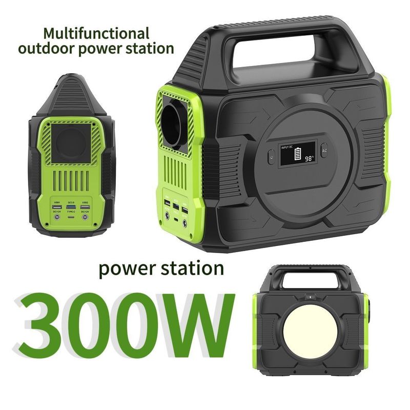 300W/500W/600W Petit générateur solaire rechargeable extérieur pour centrale électrique portable